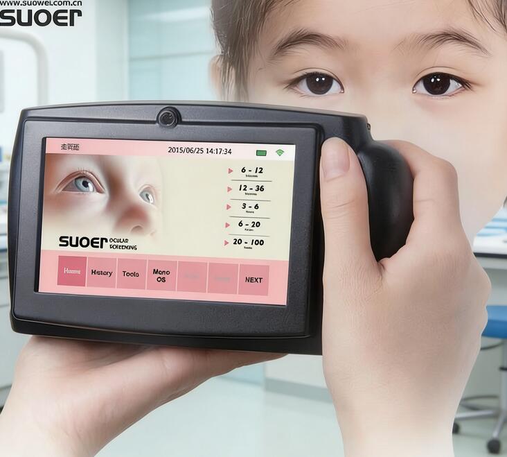 索维 SW-800手持屈光筛查仪主打非接触、1 秒急剧